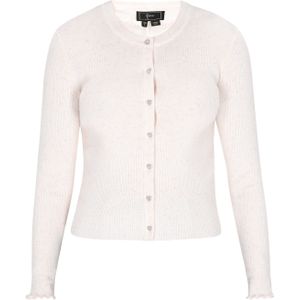 faina Gebreid vest  offwhite