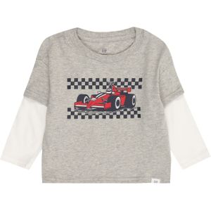 GAP Shirt  navy / grijs gemêleerd / rood / natuurwit