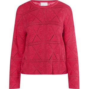 IZIA Trui 'Eyota'  fuchsia