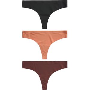 Next String  bruin / donkeroranje / zwart