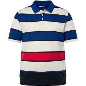 Men Plus Shirt  navy / rood / offwhite