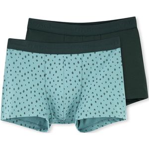 Dagi Boxershorts  lichtblauw / donkergroen