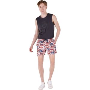 Colin's Zwemshorts  geel / oranje / rosa