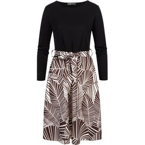 Cloud5ive Jurk  bruin / zwart / wit