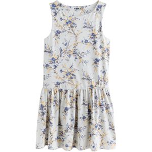 Next Jurk  blauw / grijs / oranje