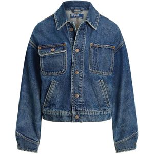 Polo Ralph Lauren Tussenjas  blauw denim