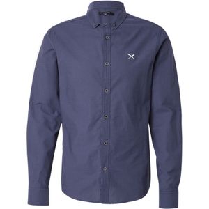Iriedaily Overhemd 'Samuel'  marine / wit
