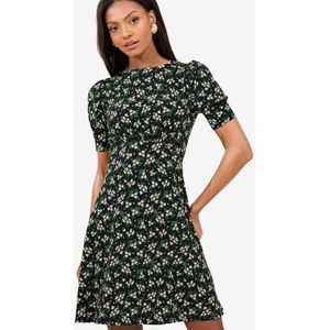 Lipsy Jurk  groen / zwart / wit