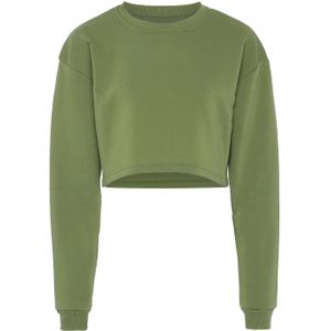 Yuka Sweatshirt  olijfgroen