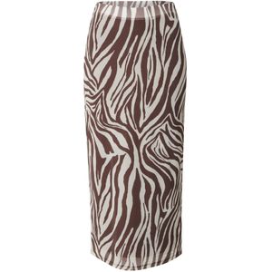 EDITED Rok 'Sofia'  bruin / wit