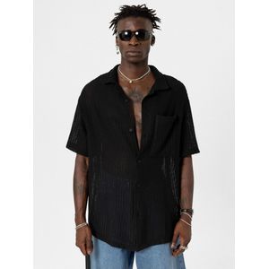 VAMOS CLO Overhemd  zwart