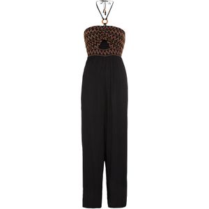 Bruno Banani Jumpsuit  bruin / zwart