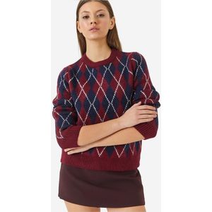 Bianco Lucci Trui  marine / wijnrood / wit