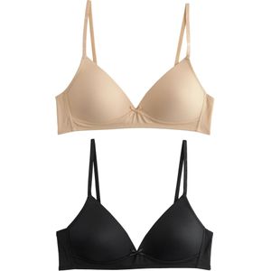 Next BH  beige / zwart