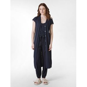 DEHA Gebreid vest  donkerblauw