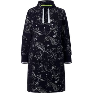 LAURASØN Jurk  zwart / zilver