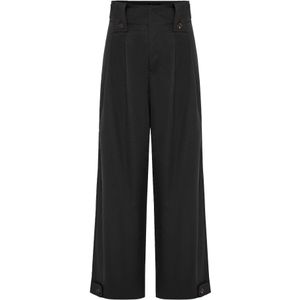 Funky Buddha Bandplooibroek  zwart