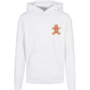 F4NT4STIC Sweatshirt 'Gingerbread Lebkuchen'  oranje / wit