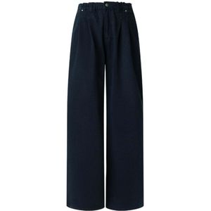 Pepe Jeans - PL2050881 - Losse Chino - Marineblauw - Casual - Katoen