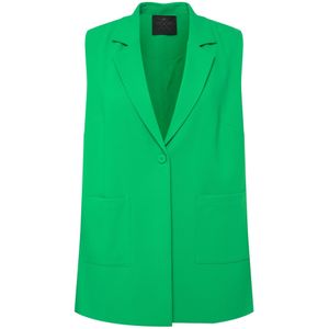Ulla Popken Bodywarmer  grasgroen