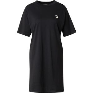 Karl Lagerfeld Jurk 'Ikonik 2.0'  nude / zwart / wit