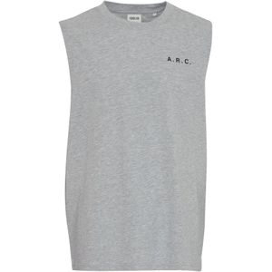 !Solid Shirt ' Melamdro '  grijs / zwart