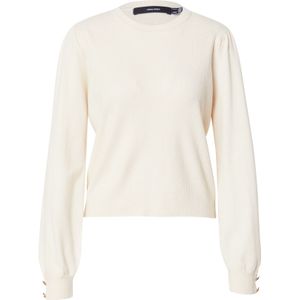 Vero Moda - Vmhollykaris Ls O-neck Pullover - Birch - Dames