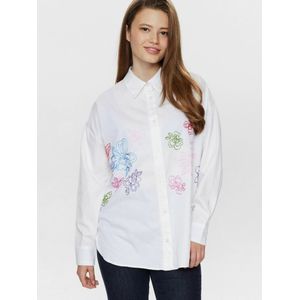 NÜMPH Shirt ' FAITH '  gemengde kleuren / wit