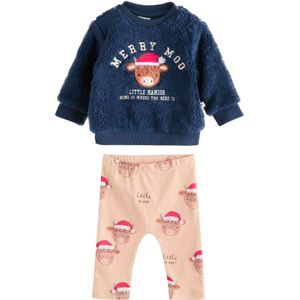 Next Set  beige / navy / rood