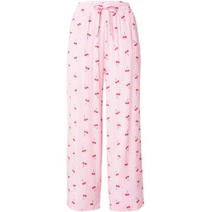 ETAM Pyjamabroek 'Calisto'  mintgroen / rosa / rood / wit