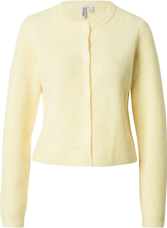 PIECES - PCSilly - Gebreid Vest - Limoen