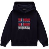 Napapijri - Adige Hoodie - Katoen/Polyester - Voor Jongeren 4-16 Jaar