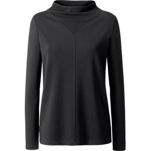 heine - Shirt - Zwart - Lange Mouwen