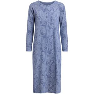 Goldenbay Nachthemd 'Clematis'  indigo / wit