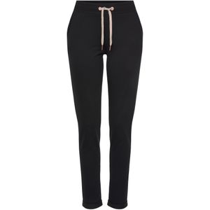 Loungepak - Zwart - Met Rijgkoord - Modieuze Omslagzoom