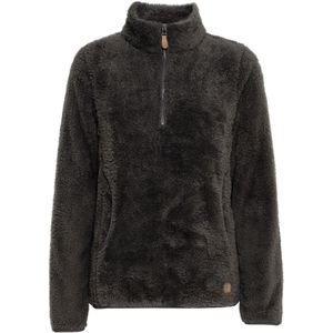 Oxmo Gebreid vest 'Telsonia'  zwart