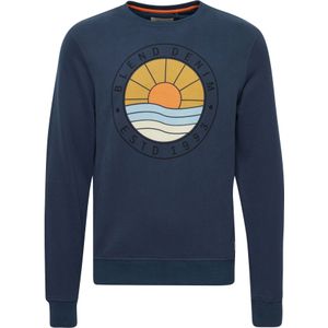 BLEND Sweatshirt  blauw / gemengde kleuren