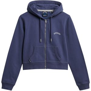 Superdry - Essential Logo Cropped Zip Hoodie