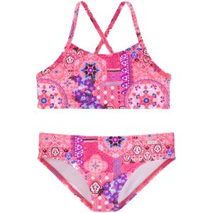 Look - Beugelbikini - Pink Gedessineerd - Polyamide