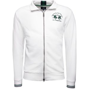 La Martina - MAF300 - Sweatvest - Groen - Met Ritssluiting