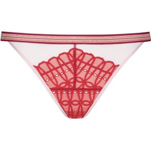 Mey String 'Poetry Temptation'  rood / wit