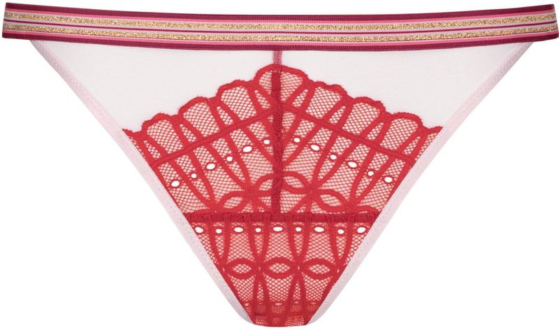 Mey String 'Poetry Temptation'  rood / wit