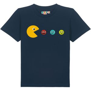 watabout.kids Shirt 'Pacmännchen'  navy / gemengde kleuren
