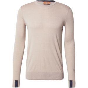 MOS MOSH Trui 'MMGAdam'  taupe / marine