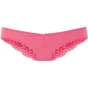 Lascana - Brazilian Slip - Hot Pink - Katoen - Kant