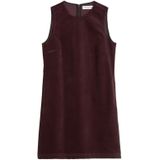 Marc O'Polo - Jurk - Donkerrood - Katoen - Mouwloos