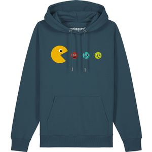 Watapparel Sweatshirt ' Pacmännchen '  petrol / gemengde kleuren