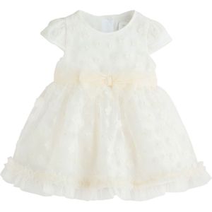 Next - Jurk - Wit - Knielengte - Normale Pasvorm - Kwartmouw