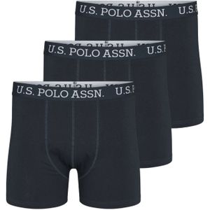 U.S. POLO ASSN. Boxershorts 'Abadalla'  saffier / wit