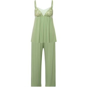 Ulla Popken Pyjama  pastelgroen